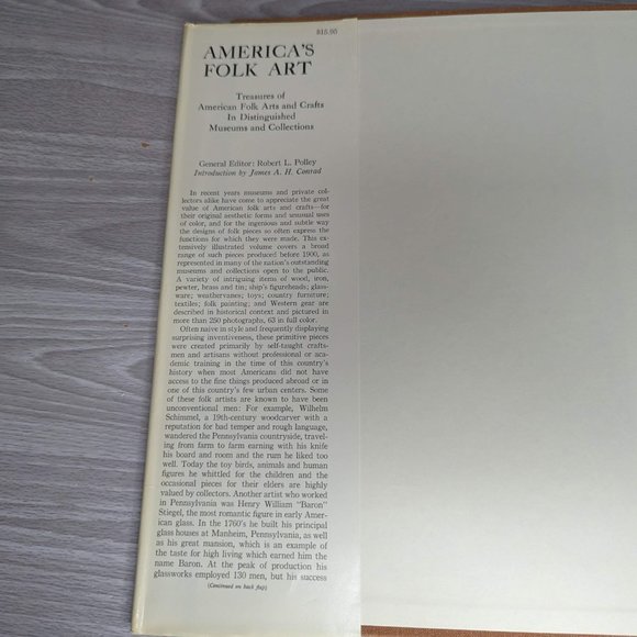 Vintage America's Folk Art Treasures of American Folk Arts & Crafts Book - Picture 4 of 6